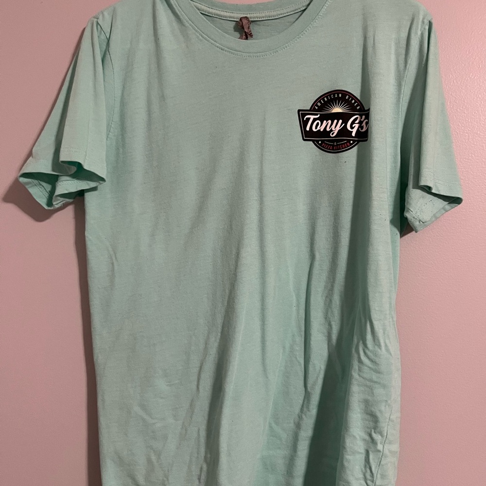 Hanes Light Green Short Sleeve Tee
